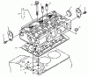Compact Utility Loaders 22302 - Toro Dingo 220-D Traction Unit (SN: 990001 - 999999) (1999) Ricambi CYLINDER HEAD ASSEMBLY