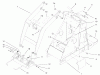 Compact Utility Loaders 22302 - Toro Dingo 220-D Traction Unit (SN: 990001 - 999999) (1999) Ricambi FRAME AND LOADER ARM ASSEMBLY