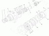 Compact Utility Loaders 22302 - Toro Dingo 220-D Traction Unit (SN: 990001 - 999999) (1999) Ricambi HYDRAULIC MOTOR ASSEMBLY NO. 98-4704
