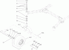 Zerto-Turn Mäher 74263 (Z560) - Toro Z Master Mower, 72" TURBO FORCE Side Discharge Deck (SN: 270002001 - 270999999) (2007) Ricambi CASTOR AND WHEEL ASSEMBLY