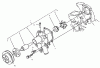 Compact Utility Loaders 22302 - Toro Dingo 220-D Traction Unit (SN: 990001 - 999999) (1999) Ricambi WATER PUMP ASSEMBLY