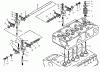 Compact Utility Loaders 22302TE - Toro Dingo 220-D Traction Unit (SN: 990001 - 999999) (1999) Ricambi VALVE AND ROCKER ARM ASSEMBLY
