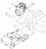 Compact Utility Loaders 22303 - Toro Dingo 320-D Compact Utility Loader (SN: 230000001 - 230999999) (2003) Ricambi ENGINE MOUNT ASSEMBLY
