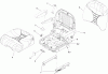 Zerto-Turn Mäher 74268 (Z597-D) - Toro Z Master Mower, 60" TURBO FORCE Side Discharge Deck (SN: 240000001 - 240999999) (2004) Ricambi SUSPENSION SEAT ASSEMBLY NO. 106-9988