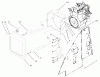 Compact Utility Loaders 22303 - Toro Dingo 320-D Compact Utility Loader (SN: 230000001 - 230999999) (2003) Ricambi RADIATOR MOUNT ASSEMBLY