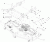Zerto-Turn Mäher 74269TE (Z597-D) - Toro Z Master Mower, 182cm TURBO FORCE Side Discharge Deck (SN: 270000001 - 270999999) (2007) Ricambi DECK CONNECTION ASSEMBLY