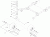 Zerto-Turn Mäher 74271 (Z550) - Toro Z Master Mower, 52" TURBO FORCE Side Discharge Deck (SN: 280000001 - 280999999) (2008) Ricambi CASTER AND WHEEL ASSEMBLY