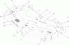 Zerto-Turn Mäher 74271 (Z550) - Toro Z Master Mower, 52" TURBO FORCE Side Discharge Deck (SN: 280000001 - 280999999) (2008) Ricambi DECK DECAL ASSEMBLY NO. 107-1623