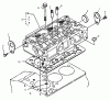 Compact Utility Loaders 22303 - Toro Dingo 320-D Traction Unit (SN: 200000001 - 200000500) (2000) Ricambi CYLINDER HEAD ASSEMBLY