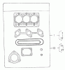 Compact Utility Loaders 22303 - Toro Dingo 320-D Traction Unit (SN: 200000001 - 200000500) (2000) Ricambi GASKET KIT