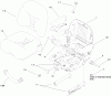 Zerto-Turn Mäher 74279TE (Z580-D) - Toro Z Master Mower, 52 Rear Discharge Deck (SN: 310000001 - 310999999) (2010) Ricambi DELUXE SEAT ASSEMBLY NO. 110-0838