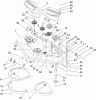 Zerto-Turn Mäher 74281TE (Z597-D) - Toro Z Master Mower, 72 Rear Discharge Deck (SN: 260000001 - 260999999) (2006) Ricambi DECK ASSEMBLY