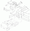 Compact Utility Loaders 22303TE - Toro Dingo 320-D Compact Utility Loader (SN: 210000001 - 210999999) (2001) Ricambi ENGINE MOUNT ASSEMBLY
