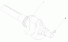 Compact Utility Loaders 22304 - Toro Dingo 222 Traction Unit (SN: 200000001 - 200999999) (2000) Ricambi GROUP 1-CRANKSHAFT