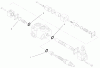 Compact Utility Loaders 22304 - Toro Dingo 222 Traction Unit (SN: 200000001 - 200999999) (2000) Ricambi HYDRAULIC VALVE ASSEMBLY NO. 99-3077
