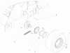 Compact Utility Loaders 22304 - Toro Dingo 222 Traction Unit (SN: 890001 - 899999) (1998) Ricambi REAR WHEEL ASSEMBLY