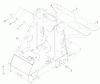 Compact Utility Loaders 22305 - Toro Dingo 322 Compact Utility Loader (SN: 220000001 - 220000200) (2002) Ricambi FRAME ASSEMBLY NO. 104-7416