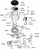 Zerto-Turn Mäher 74927 - Toro Z Master G3 Riding Mower, 72" TURBO FORCE Side Discharge Deck (SN: 290000001 - 290999999) (2009) Ricambi COOLING EQUIPMENT ASSEMBLY KAWASAKI FX801V-AS04
