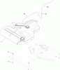 Zerto-Turn Mäher 74954 - Toro Z Master Commercial 3000 Series Riding Mower, 60" TURBO FORCE Side Discharge Deck (SN: 313000001 - 313999999) (2013) Ricambi FUEL TANK MOUNTING ASSEMBLY