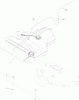 Zerto-Turn Mäher 74958 - Toro Z Master Commercial 3000 Series Riding Mower, 60" TURBO FORCE Side Discharge Deck (SN: 314000001 - 314999999) (2014) Ricambi FUEL TANK MOUNTING ASSEMBLY