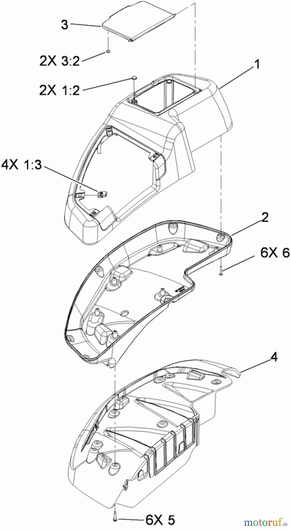 Zerto-Turn Mäher 74967CP - Toro Z Master G3 Riding Mower, 72