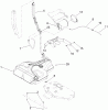 Zerto-Turn Mäher 78928 - Toro Z Master G3 Riding Mower, 72" TURBO FORCE Side Discharge Deck (SN: 311000001 - 311999999) (2011) Ricambi FUEL SYSTEM ASSEMBLY