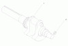 Compact Utility Loaders 22305TE - Toro Dingo 322 Traction Unit (SN: 990001 - 999999) (1999) Ricambi GROUP 1-CRANKSHAFT
