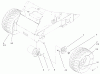 Compact Utility Loaders 22305TE - Toro Dingo 322 Traction Unit (SN: 990001 - 999999) (1999) Ricambi WHEEL AND MOTOR ASSEMBLY