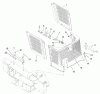 Compact Utility Loaders 22306 - Toro Dingo TX 420 Compact Utility Loader (SN: 210000501 - 210999999) (2001) Ricambi GRILL ASSEMBLY