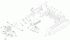 Compact Utility Loaders 22306 - Toro Dingo TX 420 Compact Utility Loader (SN: 220000001 - 220000400) (2002) Ricambi TRACK AND TRACTION ASSEMBLY