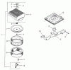 Compact Utility Loaders 22306 - Toro Dingo TX 420 Compact Utility Loader (SN: 240000301 - 240000500) (2004) Ricambi AIR INTAKE/FILTRATION ASSEMBLY KOHLER CH20S-64656