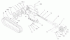 Compact Utility Loaders 22306 - Toro Dingo TX 420 Traction Unit (SN: 200000301 - 200999999) (2000) Ricambi TRACK AND TRACTION ASSEMBLY