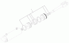 Compact Utility Loaders 22306 - Toro Dingo TX 420 Traction Unit (SN: 210000001 - 210000500) (2001) Ricambi HYDRAULIC CYLINDER ASSEMBLY NO. 95-3578