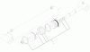 Compact Utility Loaders 22306 - Toro Dingo TX 420 Traction Unit (SN: 210000001 - 210000500) (2001) Ricambi HYDRAULIC CYLINDER ASSEMBLY NO. 99-6162