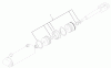 Compact Utility Loaders 22307 - Toro Dingo TX 425 Wide Track Compact Utility Loader (SN: 220000001 - 220000400) (2002) Ricambi TILT CYLINDER ASSEMBLY NO. 95-3578