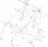 Compact Utility Loaders 22307 - Toro Dingo TX 425 Wide Track Compact Utility Loader (SN: 240000501 - 240000900) (2004) Ricambi LOADER ARM ASSEMBLY