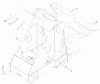 Compact Utility Loaders 22312 - Toro Dingo 323 Compact Utility Loader (SN: 230000001 - 230999999) (2003) Ricambi FRAME ASSEMBLY NO. 105-8375