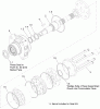 Compact Utility Loaders 22318 - Toro Dingo 323 Compact Utility Loader (SN: 314000001 - 314999999) (2014) Ricambi HYDRAULIC MOTOR ASSEMBLY NO. 99-3052