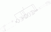Compact Utility Loaders 22321G - Toro Dingo TX 427 Compact Utility Loader (SN: 312000201 - 312999999) (2012) Ricambi HYDRAULIC CYLINDER ASSEMBLY NO. 105-8370