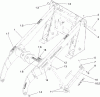 Compact Utility Loaders 22322 - Toro Dingo TX 427 Wide Track Compact Utility Loader (SN: 312000201 - 312999999) (2012) Ricambi LOADER ARM ASSEMBLY