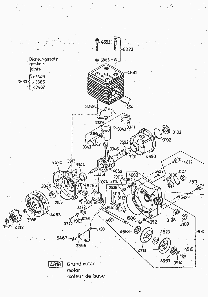 Liste dei pezzi di ricambio