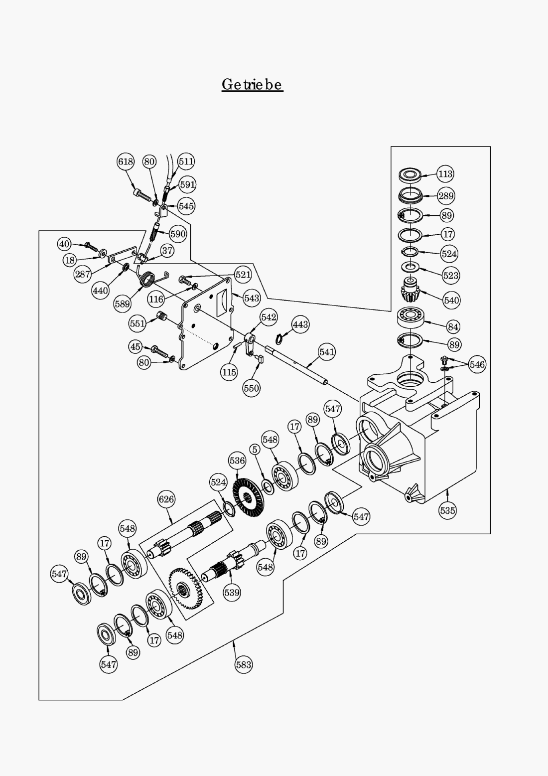 Liste dei pezzi di ricambio