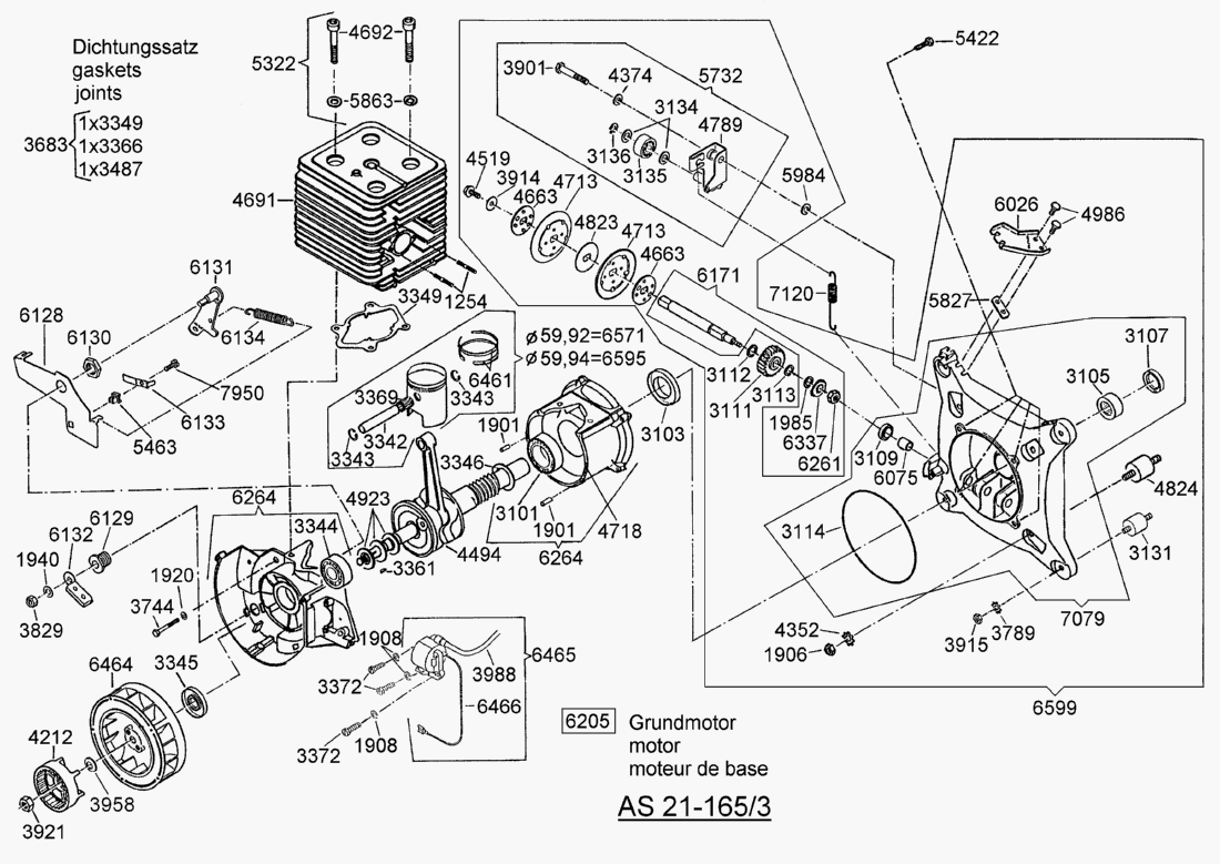 Liste dei pezzi di ricambio