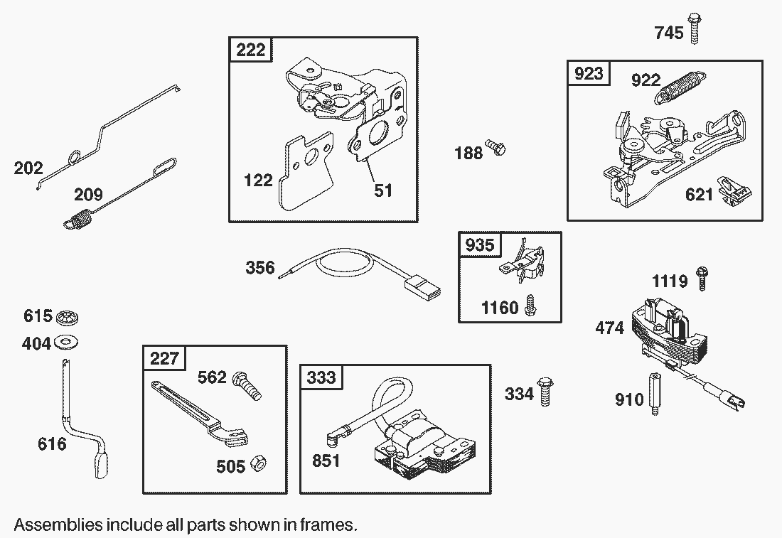 Liste dei pezzi di ricambio