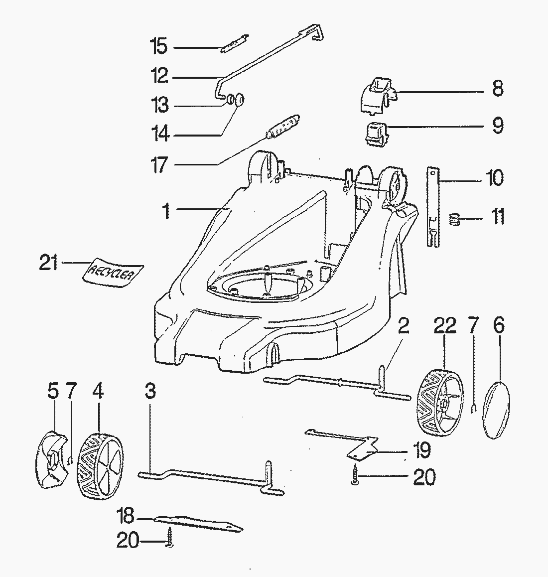 Liste dei pezzi di ricambio