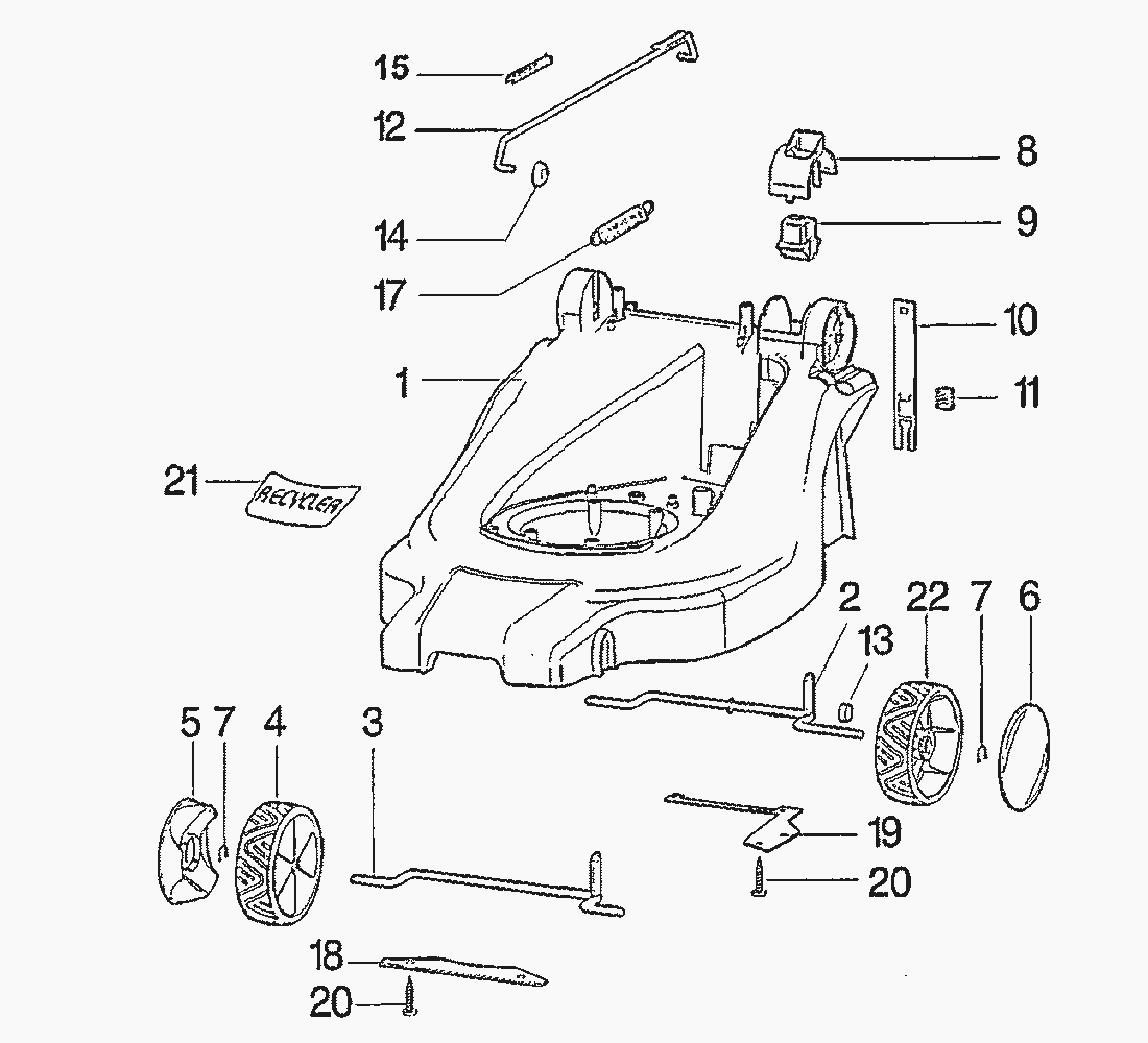 Liste dei pezzi di ricambio