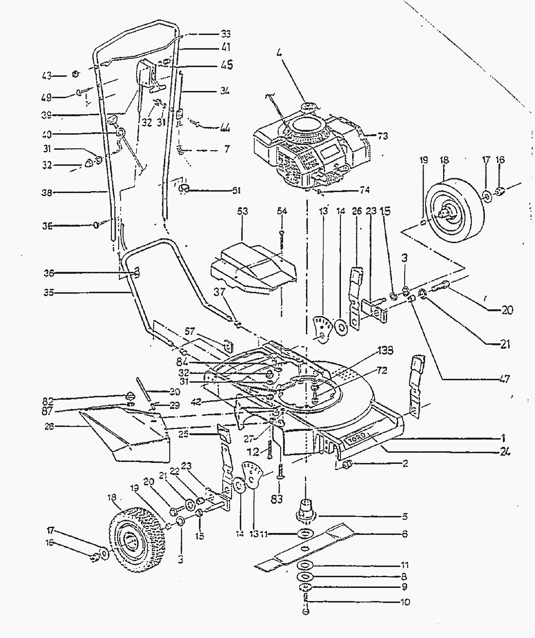 Liste dei pezzi di ricambio