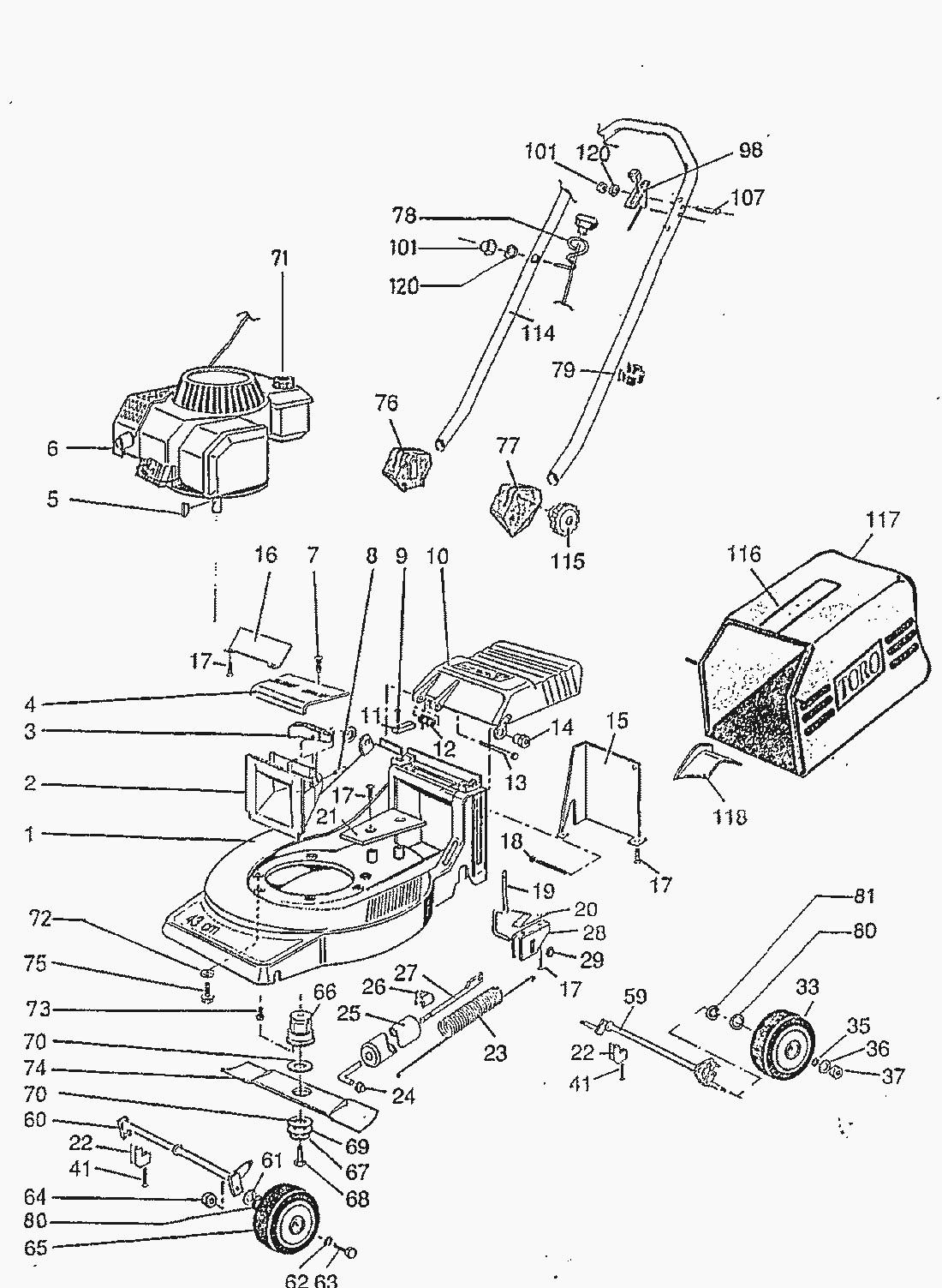 Liste dei pezzi di ricambio