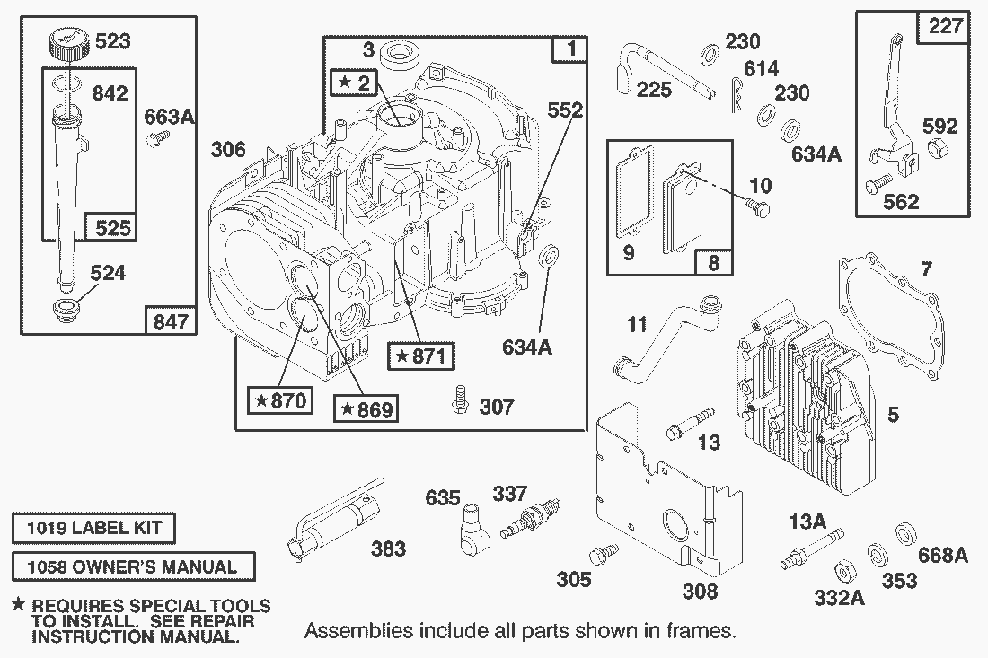 Liste dei pezzi di ricambio