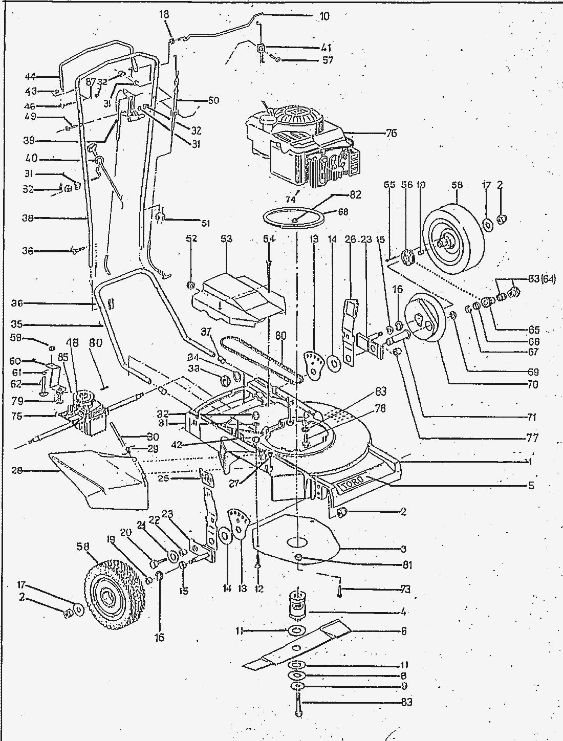 Liste dei pezzi di ricambio